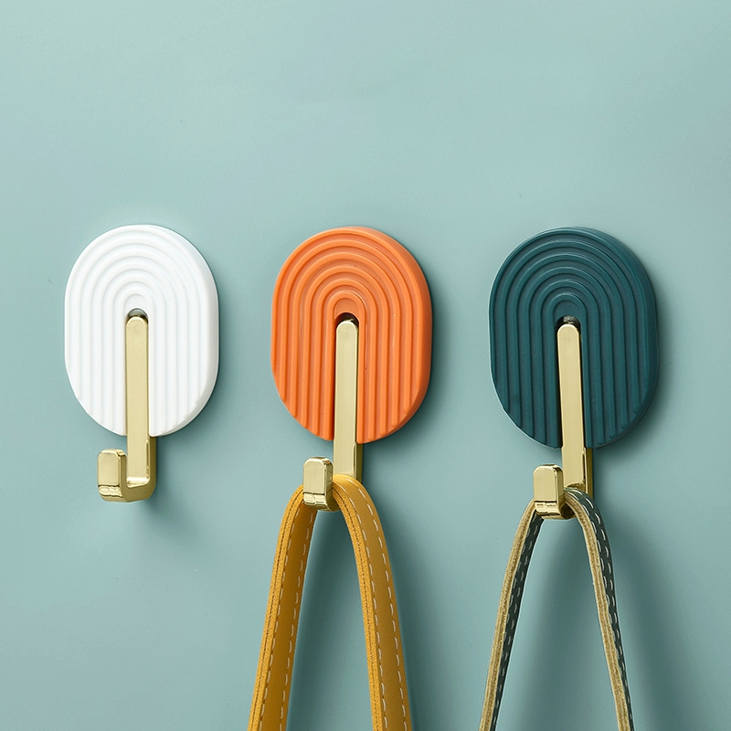 Tail Bag Rack - 2PCS Wall Plastic Self-Adhesive Hook Multifunctional