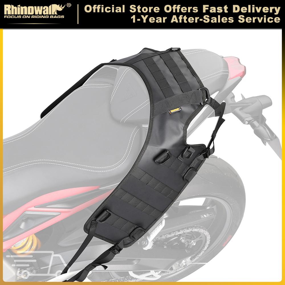 Tail Bag Rack - Rhinowalk Motorcycle Saddle Bag Base Fits