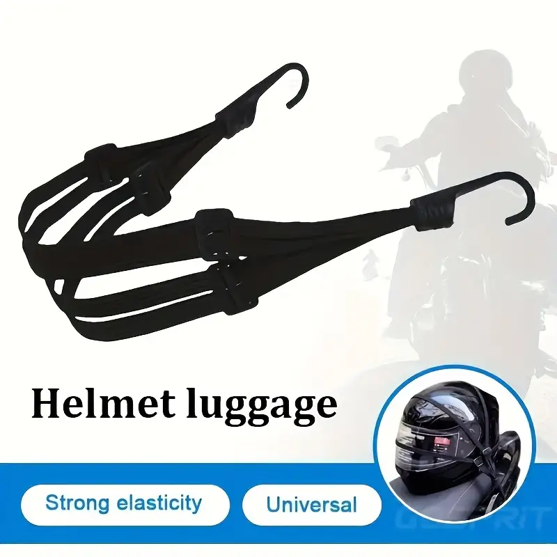 1Pc Motorcycle Elastic Suitcas - Motorcycle Gear Hanger review and price