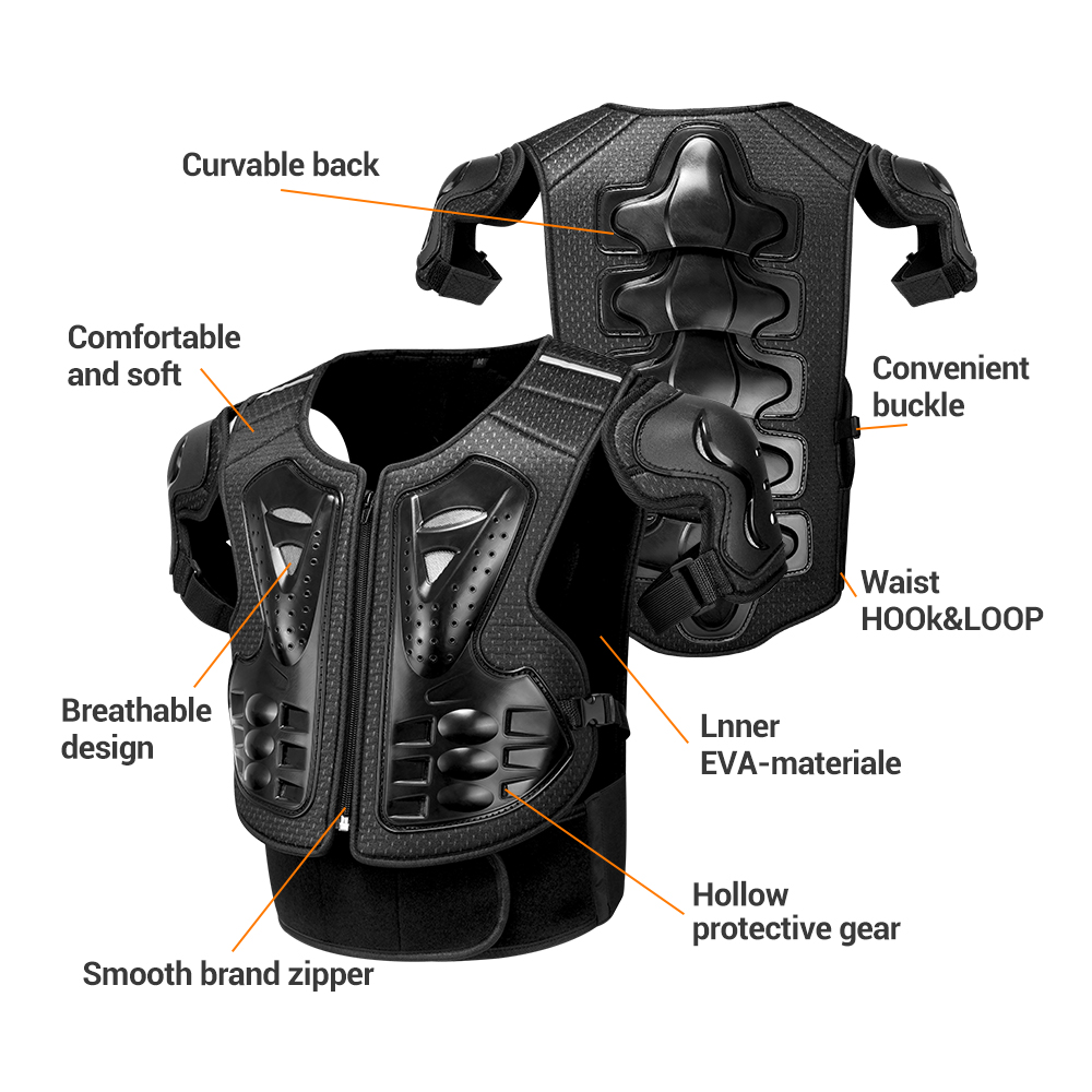 Motorcycle Body Armor Anti-Fal - Chest Protector Armor review and price