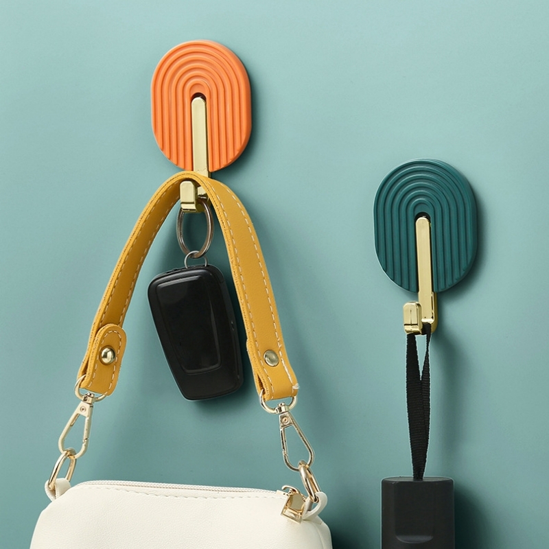 2PCS Wall Plastic Self-Adhesiv - Tail Bag Rack review and price