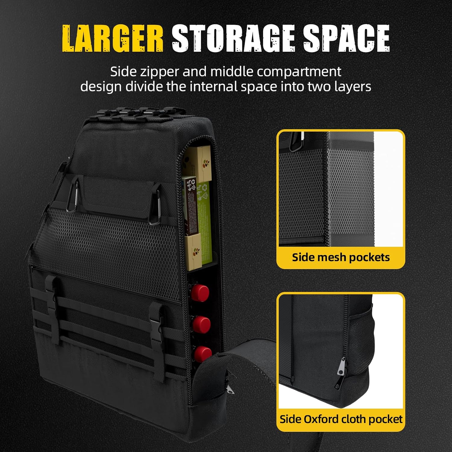 MIKKUPPA Roll Bar Storage Bag  - Tail Bag Rack review and price