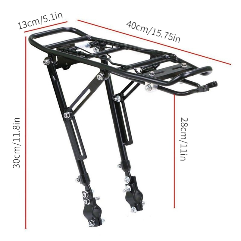 1PC Alloy Rear Bicycle  Rack C - Tail Bag Rack review and price