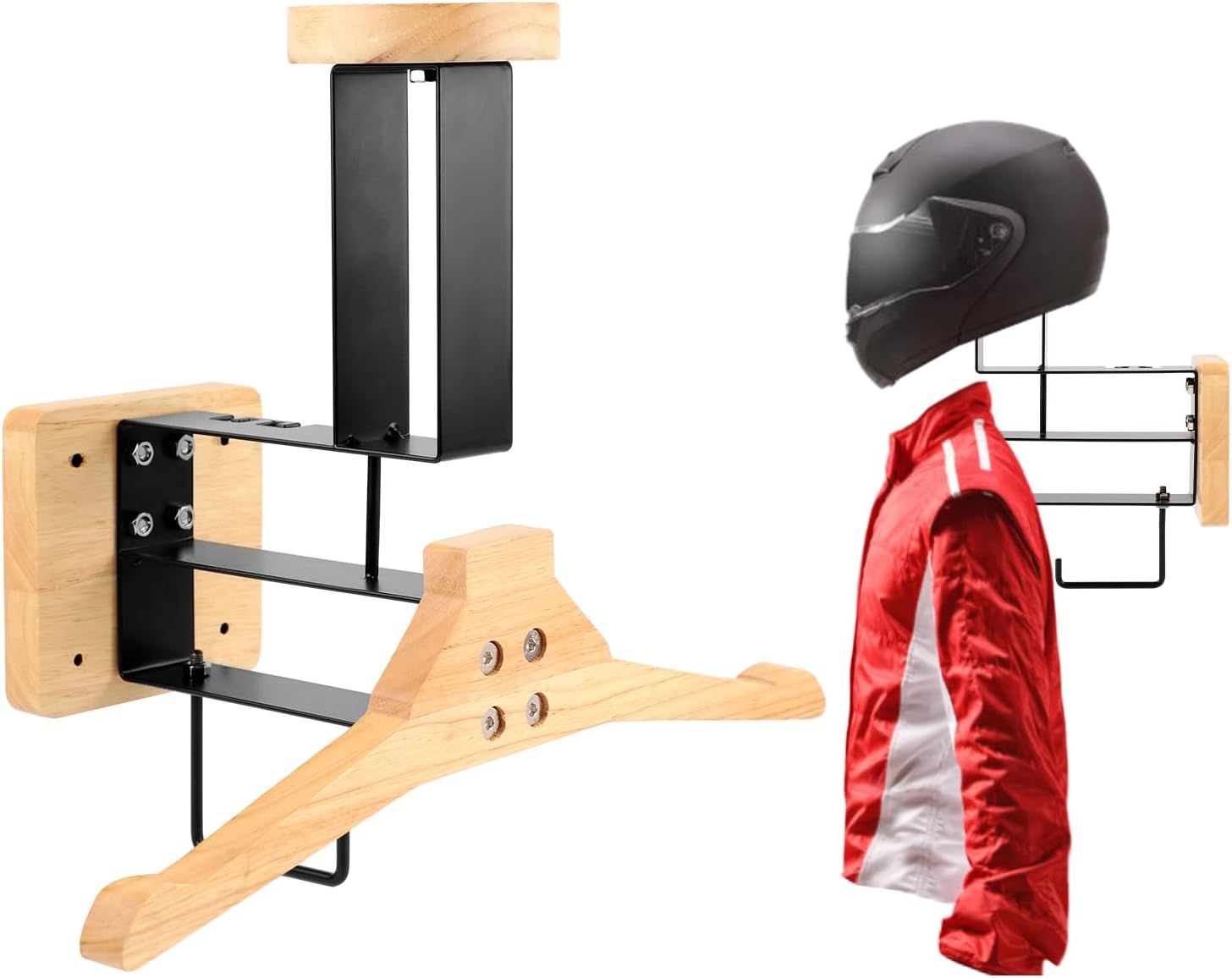 ​Motorcycle Helmet Holder Wall - Motorcycle Gear Hanger review and price