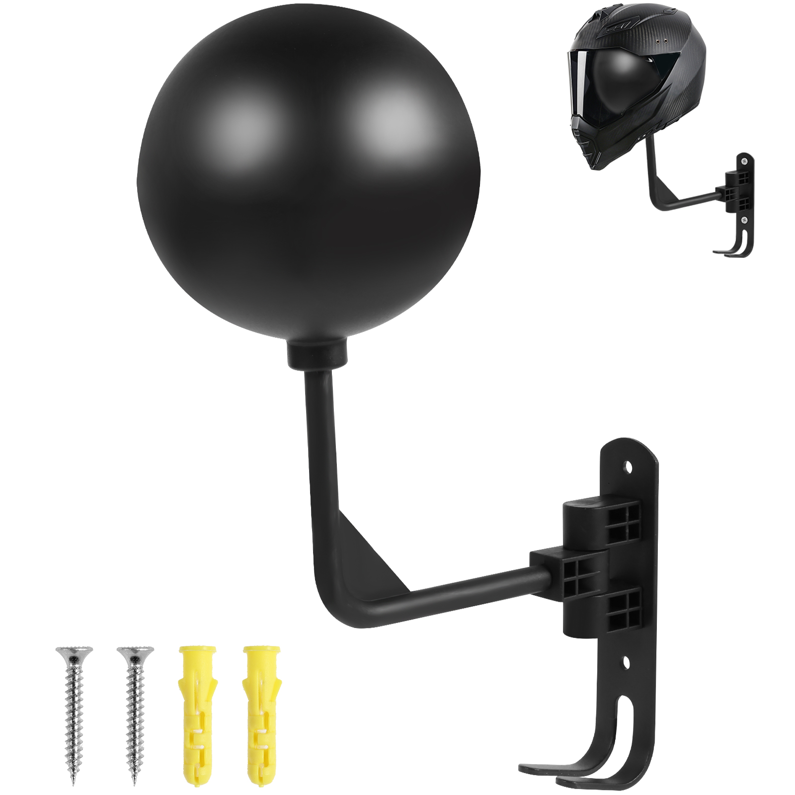 Motorcycle Helmet Holder 180°  - Motorcycle Gear Hanger review and price