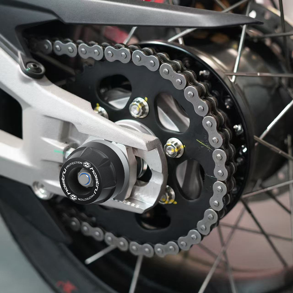 Motorcycle Spindle Protection  - Motorcycle Gear Essentials review and price