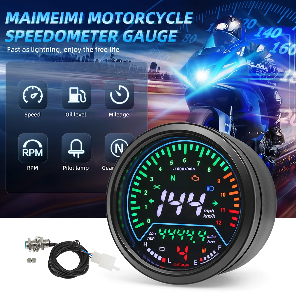 Universal Motorcycle Speedomet - Motorcycle Gear Brands review and price