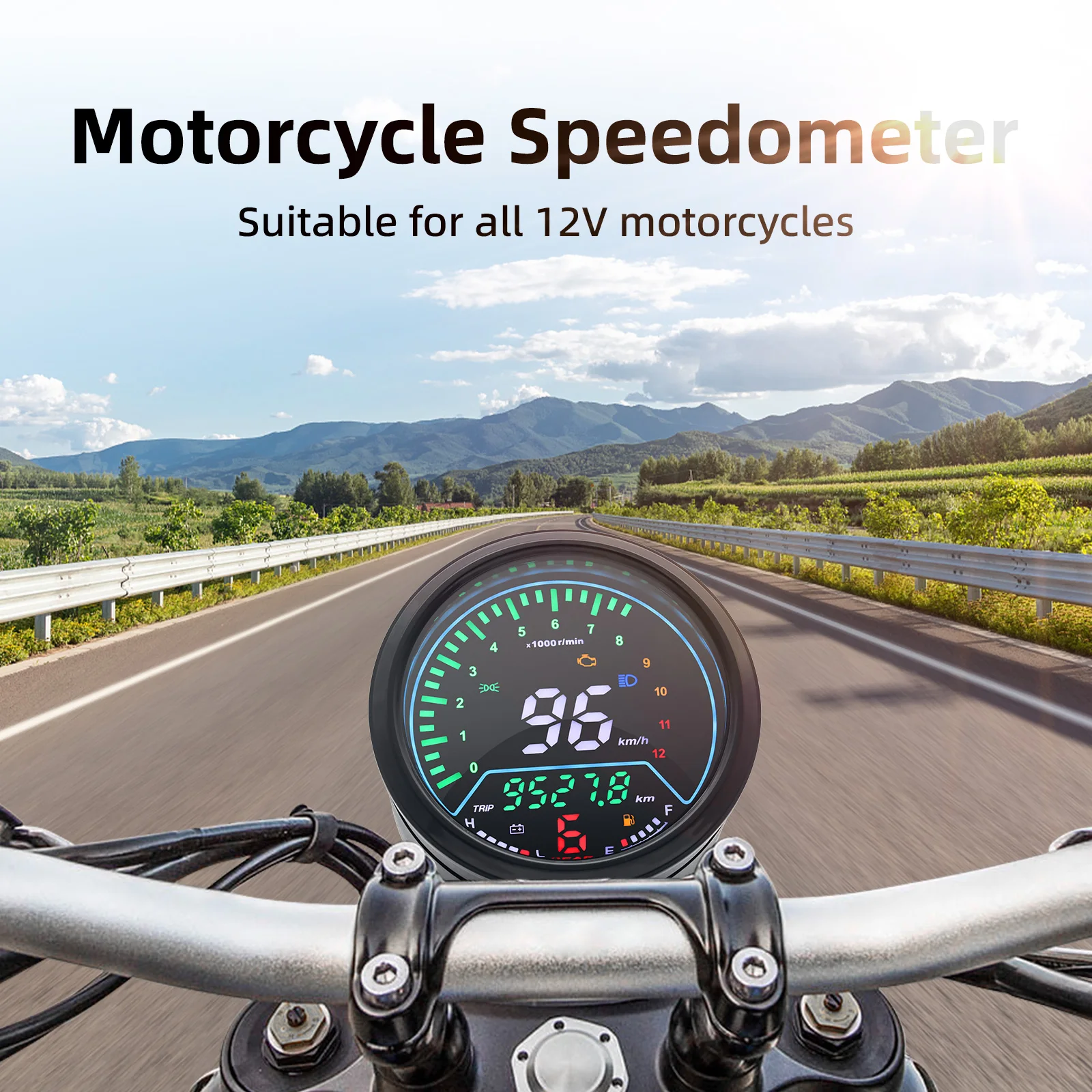 Universal Motorcycle Speedomet - Motorcycle Gear Brands review and price