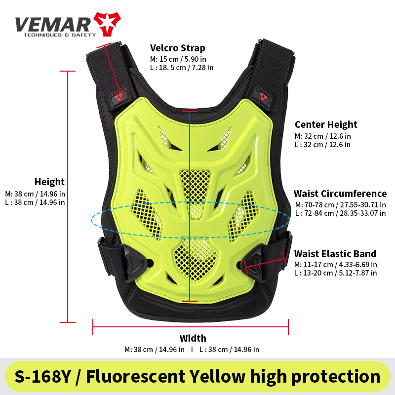 VEMAR Kids/Youth Motorcycle Bo - Chest Protector Armor review and price
