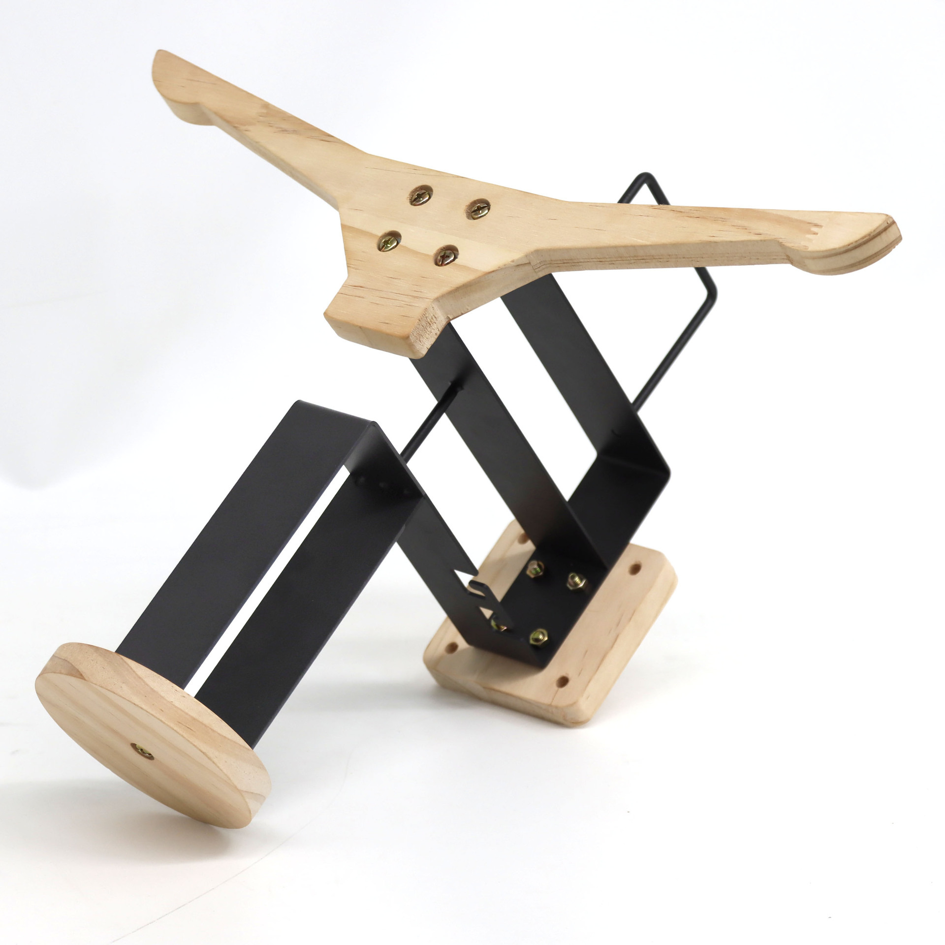 Wooden Motorcycle Helmet And C - Motorcycle Gear Hanger review and price