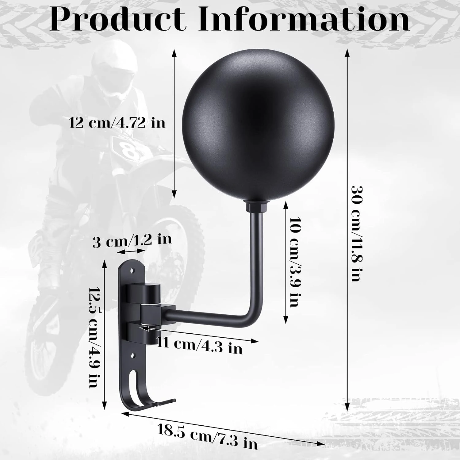 Motorcycle Helmet Rack Wall Mo - Motorcycle Gear Hanger review and price