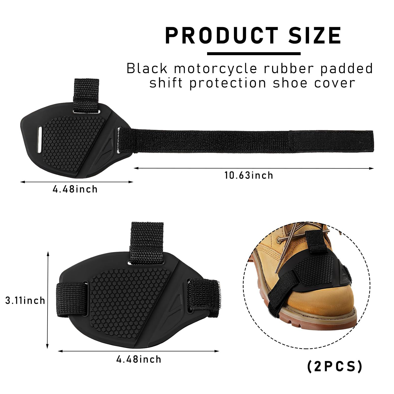 Honeycomb Anti-Slip Gear Shift - Motorcycle Gear Cover review and price