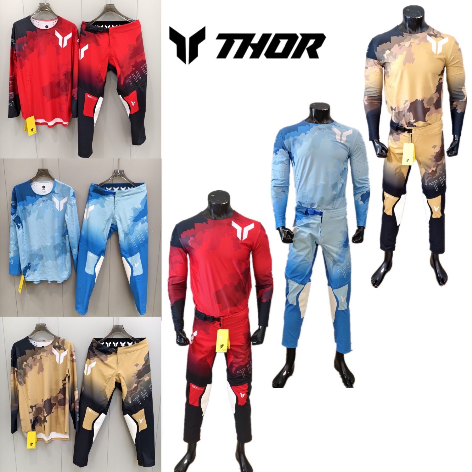 THOR Motocross Gear Set MX Off - Motorcycle Gear Kit review and price