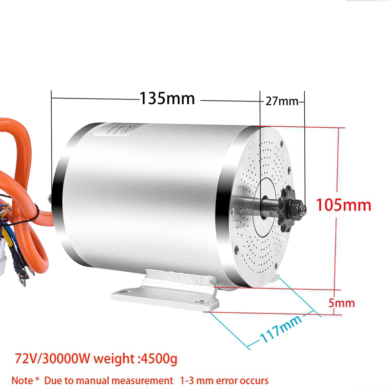 48V 72V 3000W 2000W Electric B - Motorcycle Gear Kit review and price